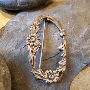 Vintage Jewelry - FINAL❣Vintage Art Nouveau Sterling Flower Brooch Vintage Jewelry - FINAL❣Vintage Art Nouveau Sterling Flower Brooch